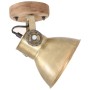 Industrial wall/ceiling lamps 2 pcs brass 20x25 cm E27 by , Lamps - Ref: Foro24-320509, Price: 57,66 €, Discount: %