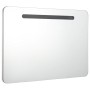 Mueble de baño con espejo LED 80x9,5x55 cm de vidaXL, Tocadores de baño - Ref: Foro24-285120, Precio: 139,78 €, Descuento: %