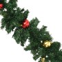 Guirnaldas de Navidad con bolas 4 unidades PVC verde 270 cm de vidaXL, Adornos festivos - Ref: Foro24-284309, Precio: 54,99 €...