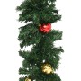 Guirnaldas de Navidad con bolas 4 unidades PVC verde 270 cm de vidaXL, Adornos festivos - Ref: Foro24-284309, Precio: 54,99 €...