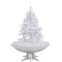 Weihnachtsbaum mit Schnee mit weißem Schirmständer 140 cm von vidaXL, Weihnachtsbäume - Ref: Foro24-284334, Preis: 175,95 €, ...