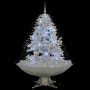 Weihnachtsbaum mit Schnee mit weißem Schirmständer 140 cm von vidaXL, Weihnachtsbäume - Ref: Foro24-284334, Preis: 175,95 €, ...