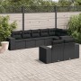 8-teiliges Gartensofa-Set und schwarze synthetische Rattankissen von , Gartensets - Ref: Foro24-3255152, Preis: 627,61 €, Rab...