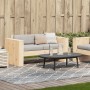 2-Sitzer-Gartensofa aus massivem Kiefernholz 134x60x62 cm von , Outdoor-Sofas - Ref: Foro24-832369, Preis: 117,50 €, Rabatt: %