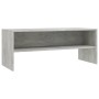 Mueble de TV madera contrachapada gris hormigón 100x40x40 cm de vidaXL, Muebles TV - Ref: Foro24-800049, Precio: 45,79 €, Des...