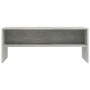 Mueble de TV madera contrachapada gris hormigón 100x40x40 cm de vidaXL, Muebles TV - Ref: Foro24-800049, Precio: 45,79 €, Des...