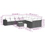 11-teiliges Gartensofa-Set mit beigen synthetischen Rattankissen von , Gartensets - Ref: Foro24-3255455, Preis: 811,16 €, Rab...