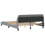 Estructura de cama con cabecero tela gris claro 160x200 cm de , Camas y somieres - Ref: Foro24-373205, Precio: 144,38 €, Desc...