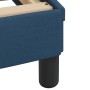 Bed frame with blue fabric headboard 160x200 cm by , Beds and slatted bases - Ref: Foro24-373211, Price: 161,99 €, Discount: %