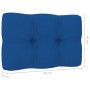 Garden chairs cushions 2 pcs royal blue impregnated pine wood by , Garden chairs - Ref: Foro24-3065799, Price: 354,53 €, Disc...