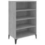 Aparador de madera contrachapada gris hormigón 57x35x90 cm de , Aparadores - Ref: Foro24-806134, Precio: 56,92 €, Descuento: %