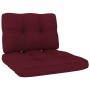 Garden chair and cushions red wine impregnated pine wood by , Garden chairs - Ref: Foro24-3065750, Price: 159,72 €, Discount: %