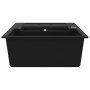 Kitchen sink with 2 black granite bowls by , Sinks - Ref: Foro24-142950, Price: 196,35 €, Discount: %