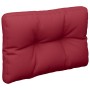 Cushions for pallets 2 units red fabric by , Cushions for chairs and sofas - Ref: Foro24-314507, Price: 33,99 €, Discount: %