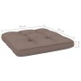 Silla de jardín y cojines gris taupe madera pino impregnada de , Sillas de jardín - Ref: Foro24-3065749, Precio: 164,28 €, De...