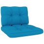 Garden chairs cushions 2 pcs blue impregnated pine wood by , Garden chairs - Ref: Foro24-3065793, Price: 354,53 €, Discount: %