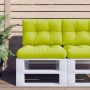 Cushions for pallet sofa 2 units light green fabric by , Cushions for chairs and sofas - Ref: Foro24-314509, Price: 35,99 €, ...