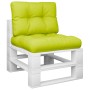 Cushions for pallet sofa 2 units light green fabric by , Cushions for chairs and sofas - Ref: Foro24-314509, Price: 35,99 €, ...