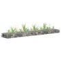 Galvanized steel gabion bed 180x30x10 cm by , Pots and planters - Ref: Foro24-145632, Price: 24,89 €, Discount: %