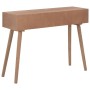 Console table with 3 drawers solid pine wood 100x30x73 cm by , Sideboards - Ref: Foro24-247384, Price: 127,87 €, Discount: %