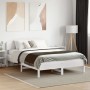 Cabecero de cama madera maciza de pino blanco 120 cm de , Cabeceros y pies de cama - Ref: Foro24-842511, Precio: 45,99 €, Des...