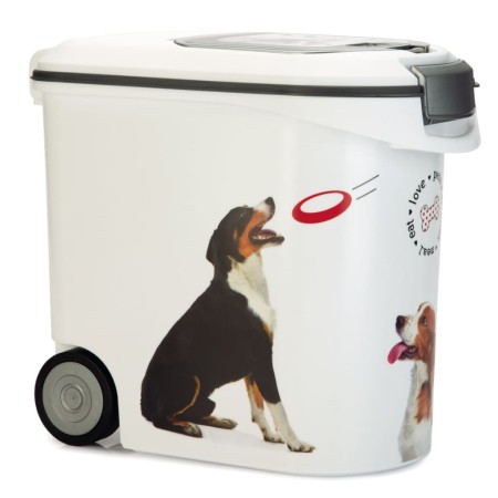 Curver Contenedor de comida para perros con ruedas 35 L de Curver, Contenedores de comida para mascotas - Ref: Foro24-425608,...