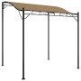 Steel and taupe gray fabric awning, 2x2.3 m, 180 g/m² by , Tents and gazebos - Ref: Foro24-362393, Price: 171,86 €, Discount: %