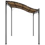 Steel and taupe gray fabric awning, 2x2.3 m, 180 g/m² by , Tents and gazebos - Ref: Foro24-362393, Price: 171,86 €, Discount: %