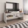 Mueble de TV madera contrachapada blanco brillante 100x40x40 cm de vidaXL, Muebles TV - Ref: Foro24-800051, Precio: 55,50 €, ...