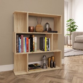 Regal aus Sonoma-Eichensperrholz, 80 x 24 x 96 cm von vidaXL, Bücherregale und Regale - Ref: Foro24-800084, Preis: 58,99 €, R...