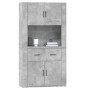 Concrete gray plywood tall sideboard by , Sideboards - Ref: Foro24-3185371, Price: 165,99 €, Discount: %