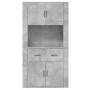 Concrete gray plywood tall sideboard by , Sideboards - Ref: Foro24-3185371, Price: 165,99 €, Discount: %