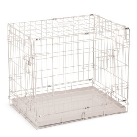 425590 Beeztees Hundebox 62x44x49 cm Grau von Beeztees, Transportboxen und Boxen für Haustiere - Ref: Foro24-425590, Preis: 8...