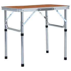 Aluminum folding camping table 60x45 cm by , camping furniture - Ref: Foro24-48179, Price: 33,64 €, Discount: %