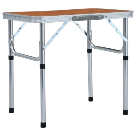 Aluminum folding camping table 60x45 cm by , camping furniture - Ref: Foro24-48179, Price: 33,99 €, Discount: %