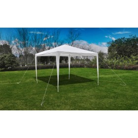 Carpa cenador de jardín techo de pirámide 3x3 m de , Carpas y cenadores - Ref: Foro24-90332, Precio: 58,26 €, Descuento: %