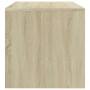 White and oak plywood TV cabinet 80x40x40 cm by vidaXL, TV Furniture - Ref: Foro24-800059, Price: 34,69 €, Discount: %