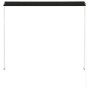 Toldo retráctil gris antracita 100x150 cm de , Toldos - Ref: Foro24-145891, Precio: 33,67 €, Descuento: %