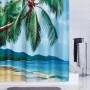 RIDDER Palm Beach shower curtain 180x200 cm by RIDDER, shower curtains - Ref: Foro24-425975, Price: 33,52 €, Discount: %