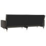 Sofá cama de 2 plazas con dos almohadas terciopelo gris oscuro de , Sofás - Ref: Foro24-375750, Precio: 229,68 €, Descuento: %