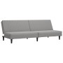 Sofá cama de 2 plazas terciopelo gris claro de , Sofás - Ref: Foro24-375926, Precio: 214,32 €, Descuento: %