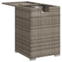 Gray rattan covered table for propane cylinder 40x40x60 cm by , Garden tables - Ref: Foro24-366296, Price: 108,82 €, Discount: %