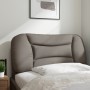 Padded headboard in taupe gray fabric 90 cm by , Headboards and footboards - Ref: Foro24-374541, Price: 51,99 €, Discount: %