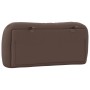 Cabecero de cama acolchado cuero sintético marrón 80 cm de , Cabeceros y pies de cama - Ref: Foro24-374534, Precio: 53,39 €, ...