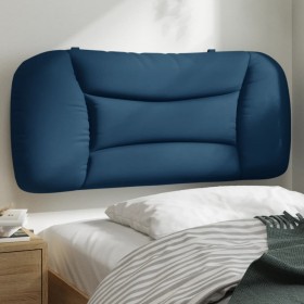 Cabecero de cama acolchado tela azul 90 cm de , Cabeceros y pies de cama - Ref: Foro24-374543, Precio: 55,99 €, Descuento: %