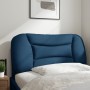 Padded headboard with blue fabric 90 cm by , Headboards and footboards - Ref: Foro24-374543, Price: 63,96 €, Discount: %