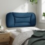 Padded headboard with blue fabric 90 cm by , Headboards and footboards - Ref: Foro24-374543, Price: 63,96 €, Discount: %