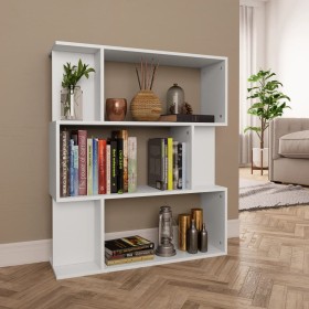 Plywood white shelf/divider 80x24x96 cm by vidaXL, Bookcases and shelves - Ref: Foro24-800081, Price: 51,01 €, Discount: %