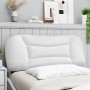 White synthetic leather padded bed headboard 100 cm by , Headboards and footboards - Ref: Foro24-374557, Price: 54,39 €, Disc...