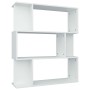 Estantería/divisor madera contrachapada blanco 80x24x96 cm de vidaXL, Librerías y estanterías - Ref: Foro24-800081, Precio: 5...